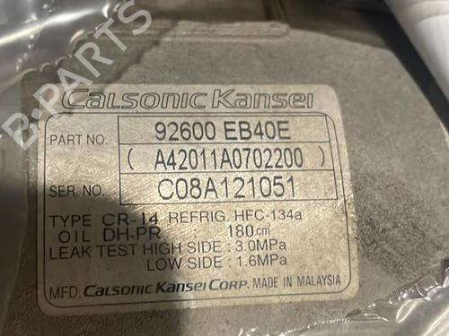 Used AC compressor NISSAN ALMERA I Hatchback (N15) 2.0 D (75 hp) 4337192