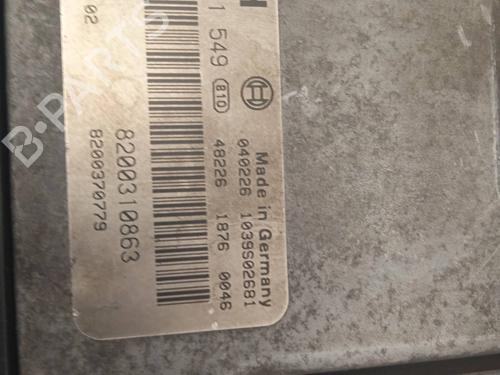 Used Engine control unit (ECU) RENAULT GRAND SCÉNIC II (JM0/1_) 1.9 dCi (JM0G, JM12, JM1G, JM2C) (120 hp) 11157144