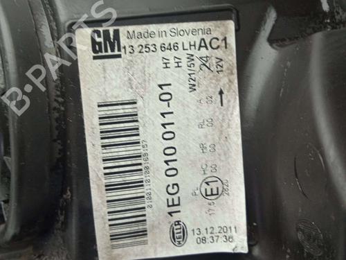 Left headlight OPEL ASTRA J (P10)  | BP31621194C28 