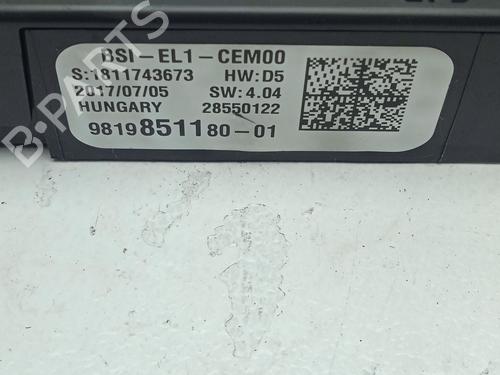 Fuse box CITROËN C3 III (SX) 1.2 VTi 82 | BP32482613E1 