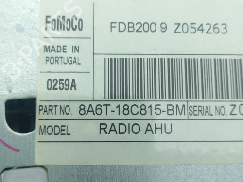 Radio FORD FIESTA VI (CB1, CCN) | BP31619540E6