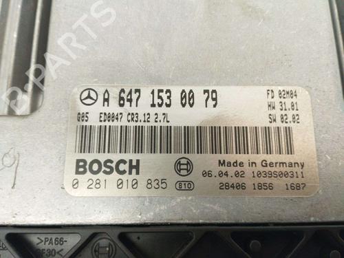 Engine control unit (ECU) MERCEDES-BENZ E-CLASS (W211) E 270 CDI (211.016) | BP34040835M57 - Image 3
