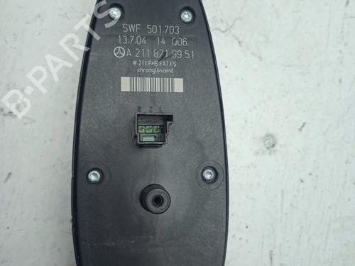 Left front window switch MERCEDES-BENZ E-CLASS (W211) E 320 CDI (211.026) | BP16458982I27 - Image 2