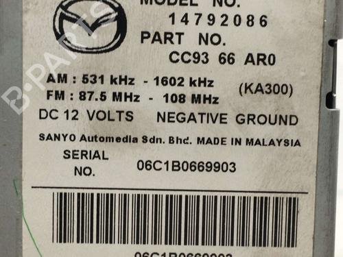 Radio MAZDA 5 (CR) 2.0 CD (CR19) | BP20094874E6 - Image 2
