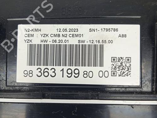 Instrument cluster CITROËN C3 AIRCROSS II (2R_, 2C_)  | BP31620878C47 