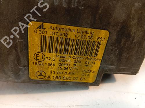 Right headlight MERCEDES-BENZ A-CLASS (W169) A 180 CDI (169.007, 169.307) | BP33853839C29 - Image 3