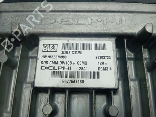 Engine control unit (ECU) PEUGEOT 508 I (8D_) 2.0 HDi | BP31618194M57  - Image 5