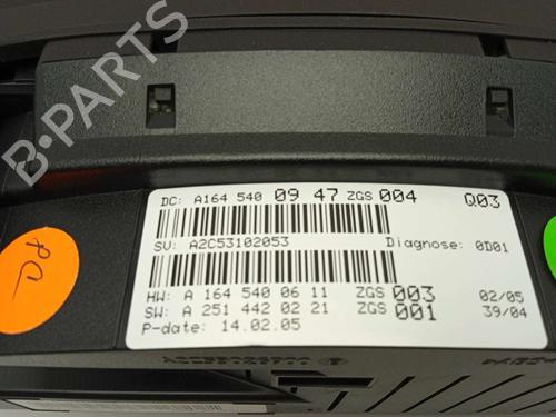 Instrument cluster RENAULT KANGOO Express (FC0/1_)  | BP12321393C47 