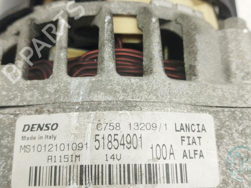 Alternator FIAT BRAVO II (198_) 1.6 D Multijet (198AXH1B) | BP31641751M7 