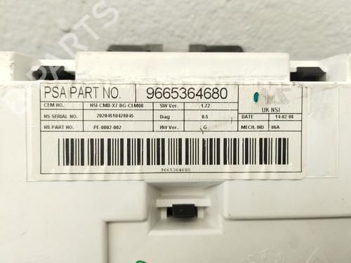 Instrument cluster CITROËN C5 III (RD_) 1.6 HDi 110 (RD9HZC) | BP33268366C47 - Image 3