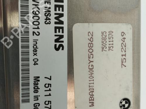 Used Engine control unit (ECU) BMW 5 (E39) [1995-2003]  31616254