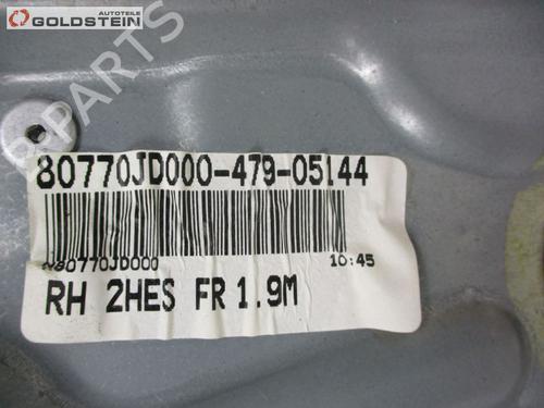 Front right window mechanism NISSAN QASHQAI / QASHQAI +2 I (J10, NJ10, JJ10E) 1.5 dCi | BP28167561C23 
