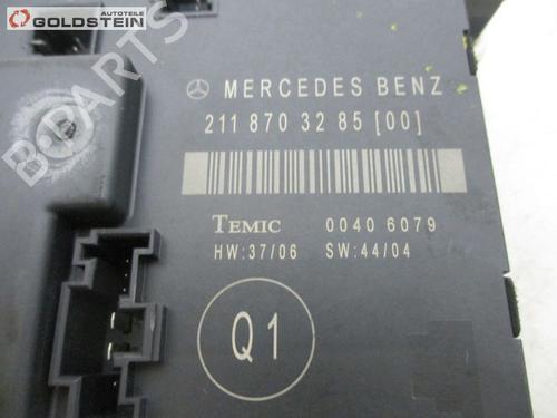 Control unit MERCEDES-BENZ E-CLASS T-Model (S211) E 320 T CDI (211.222) | BP18750583M11