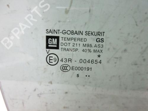 Rear right door window OPEL CORSA E (X15) 1.4 Turbo (08, 68) | BP29096335C21 