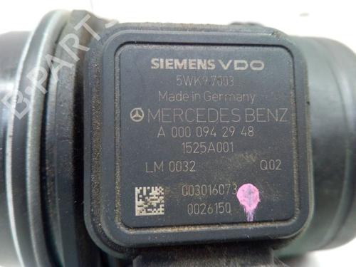 Mass air flow sensor MERCEDES-BENZ B-CLASS Sports Tourer (W245) B 200 CDI (245.208) | BP29103780M95 