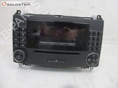 Used Radio MERCEDES-BENZ A-CLASS (W169) A 200 CDI (169.008, 169.308) (140 hp) 18757412