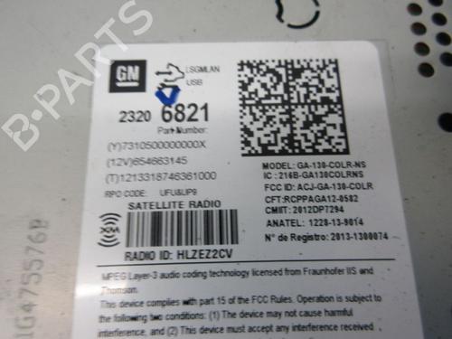 Radio CHEVROLET CRUZE (J300) 1.4 | BP29097075E6 