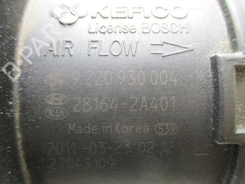 Mass air flow sensor KIA CEE'D Hatchback (ED) 1.6 CRDi 115 | BP37125216M95 - Image 9