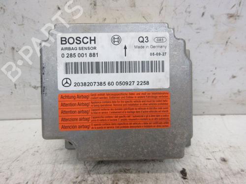 Airbag styreenhed MERCEDES-BENZ C-CLASS T-Model (S203) C 200 CDI (203.207) (122 hp) 26327579