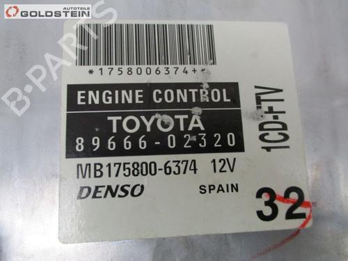 Engine control unit (ECU) TOYOTA COROLLA (_E12_) 2.0 D-4D (CDE120R, CDE120L_) | BP32660992M57  - Image 5