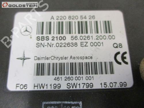 Control unit MERCEDES-BENZ S-CLASS (W220, V220) S 600, S 600 L (220.878, 220.178) | BP18761827M11