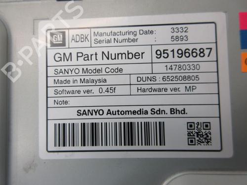 Display monitor OPEL INSIGNIA A Sports Tourer (G09) 2.0 CDTI (35) | BP29094974C48 