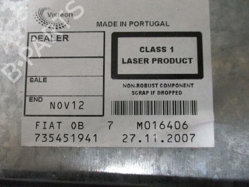 Radio FIAT BRAVO II (198_) 1.4 T-Jet (198AXG1B) | BP18800405E6 