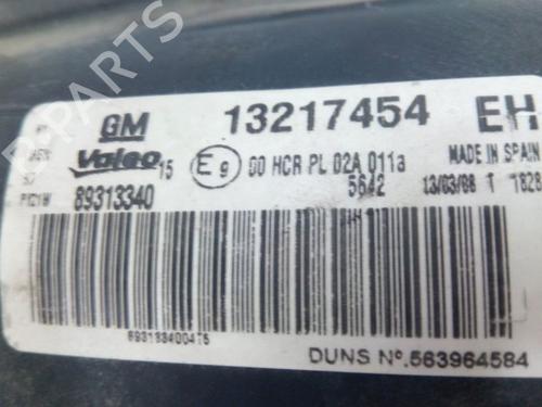 Højre forlygte OPEL CORSA D (S07) 1.2 (L08, L68) | BP29105642C29 