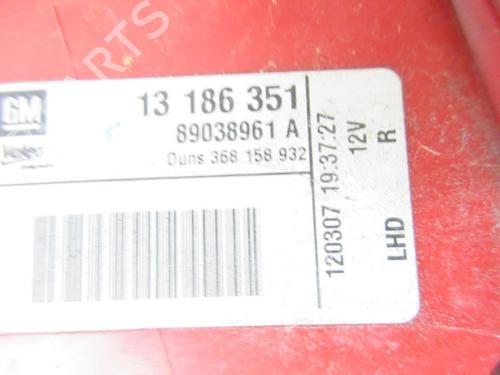 Right taillight OPEL CORSA D (S07) 1.3 CDTI (L08, L68) | BP29091715C35