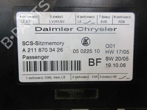 Electronic module MERCEDES-BENZ C-CLASS (W203) C 280 4-matic (203.092) | BP28330253M83 