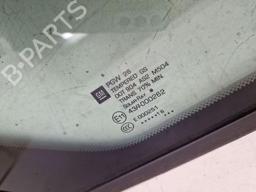 Front right quarter glass OPEL ZAFIRA TOURER C (P12) 2.0 CDTi (75) | BP32343907C112 