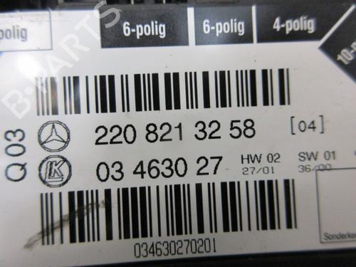 Switch MERCEDES-BENZ S-CLASS (W220, V220) S 320 CDI (220.026, 220.126) | BP19292398I30