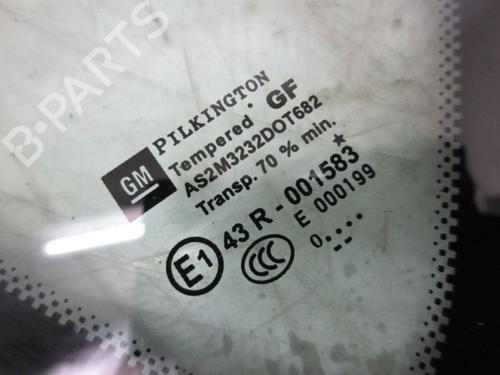 Rear left door window OPEL ASTRA J (P10) 1.4 (68) | BP29095926C20 