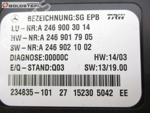 Control unit MERCEDES-BENZ GLA-CLASS (X156) GLA 220 CDI 4-matic (156.905) | BP18757903M11 