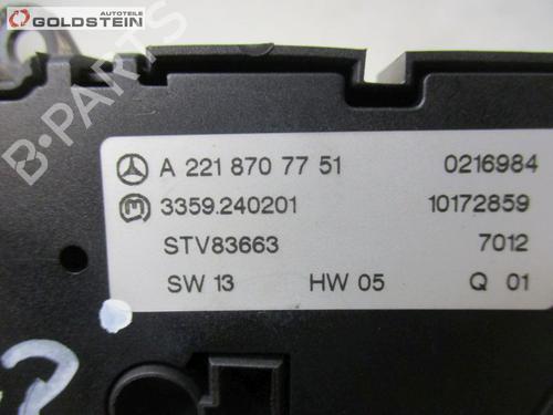 Switch MERCEDES-BENZ S-CLASS Coupe (C216) CL 500 (216.371) | BP37106085I30 - Image 5