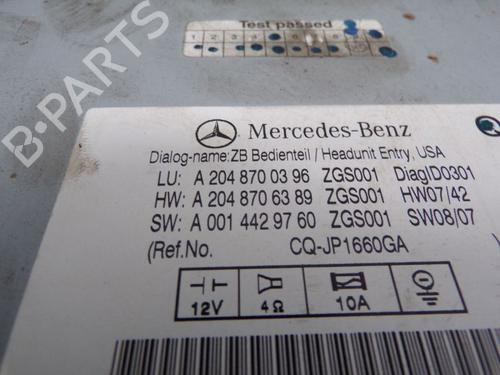 Radio MERCEDES-BENZ C-CLASS (W204) C 300 4-matic (204.081) | BP24551163E6 