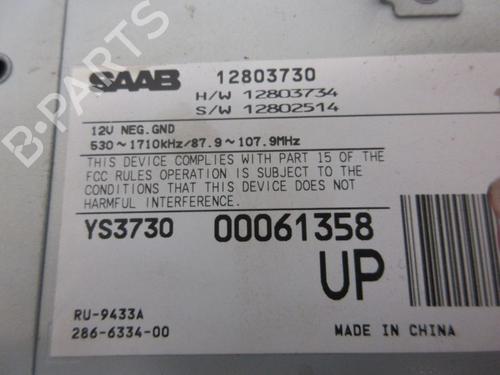 Radio SAAB 9-3 (YS3F, E79, D79, D75) 2.0 t | BP37122052E6 - Image 7