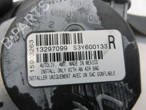 Front right seatbelt CHEVROLET CRUZE (J300) 1.4 | BP29097100I25 
