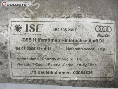 Bagaksel AUDI A8 D3 (4E2, 4E8) 4.2 TDI quattro | BP13762712M2 