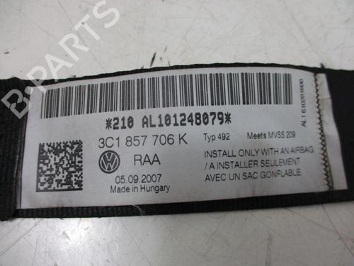 Front right seatbelt VW PASSAT B6 (3C2) 2.0 TFSI | BP37111151I25 - Image 5