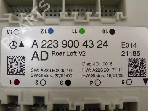 Control unit MERCEDES-BENZ EQS (V297) EQS 450+ (297.123) | BP21598477M11 