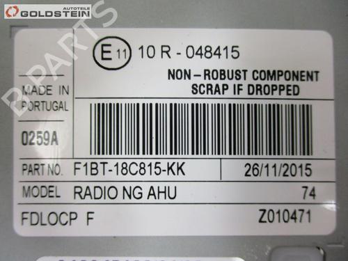 Radio FORD FOCUS III Turnier 1.0 EcoBoost | BP18788264E6 