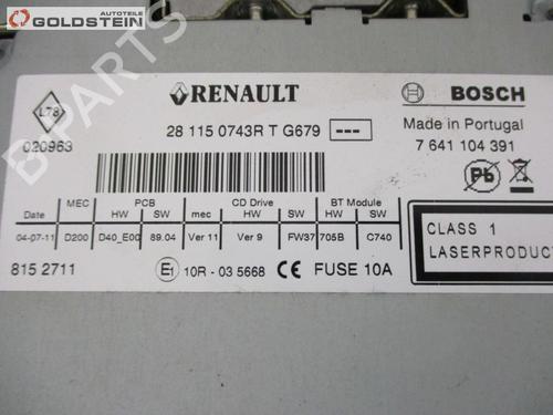 Electronic module RENAULT MEGANE III Coupe (DZ0/1_) 1.5 dCi (DZ09, DZ0D, DZ1F, DZ1G, DZ14, DZ29) | BP18753066M83 