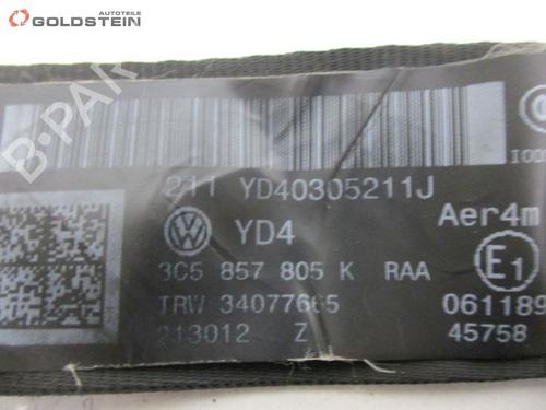 Rear left seatbelt VW PASSAT B7 (362) 1.6 TDI | BP18749166I29 