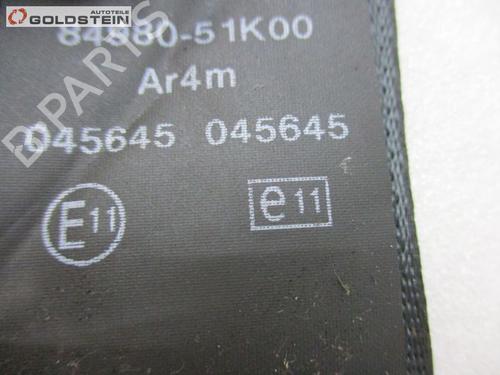 Rear left seatbelt SUZUKI SPLASH (EX) 1.0 (A5B310) | BP18755707I29 
