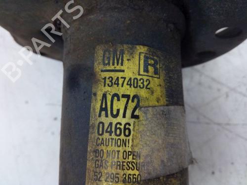 Right front shock absorber OPEL ZAFIRA TOURER C (P12) 1.6 CNG (75) | BP25917337M17 