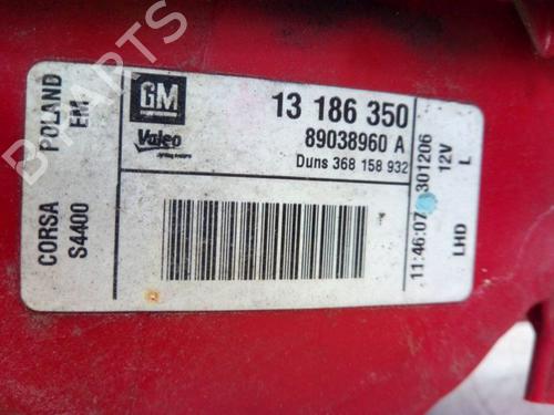 Left taillight OPEL CORSA D (S07) 1.0 (L08, L68) | BP27177257C34 