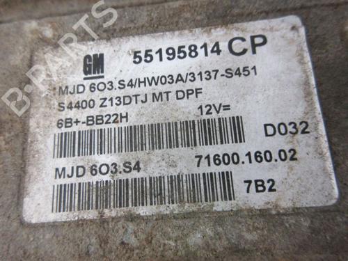 Engine control unit (ECU) OPEL CORSA D (S07) 1.3 CDTI (L08, L68) | BP37126052M57 - Image 7