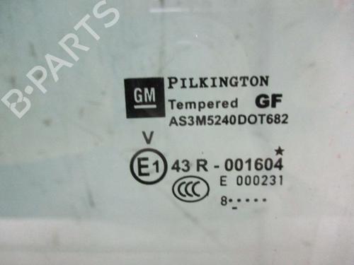 Rear left door window OPEL ZAFIRA / ZAFIRA FAMILY B (A05) 1.9 CDTI (M75) | BP18797423C20 