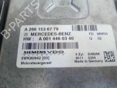 Engine control unit (ECU) MERCEDES-BENZ A-CLASS (W169) A 150 (169.031, 169.331) | BP29107583M57 - Image 7
